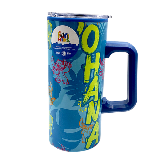 Termo doble pared con asa Stitch