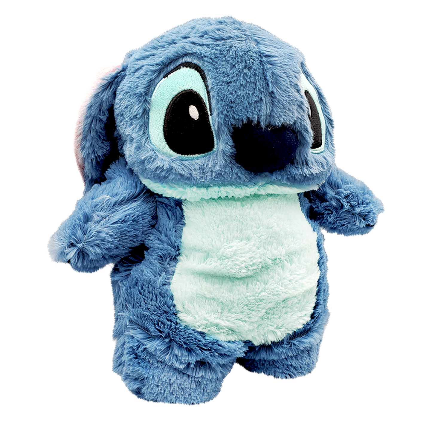 Peluche Stitch con botellita para agua caliente - cólicos