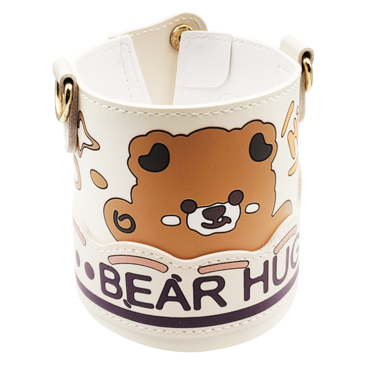 Termo de aluminio con medidor de temperatura y funda