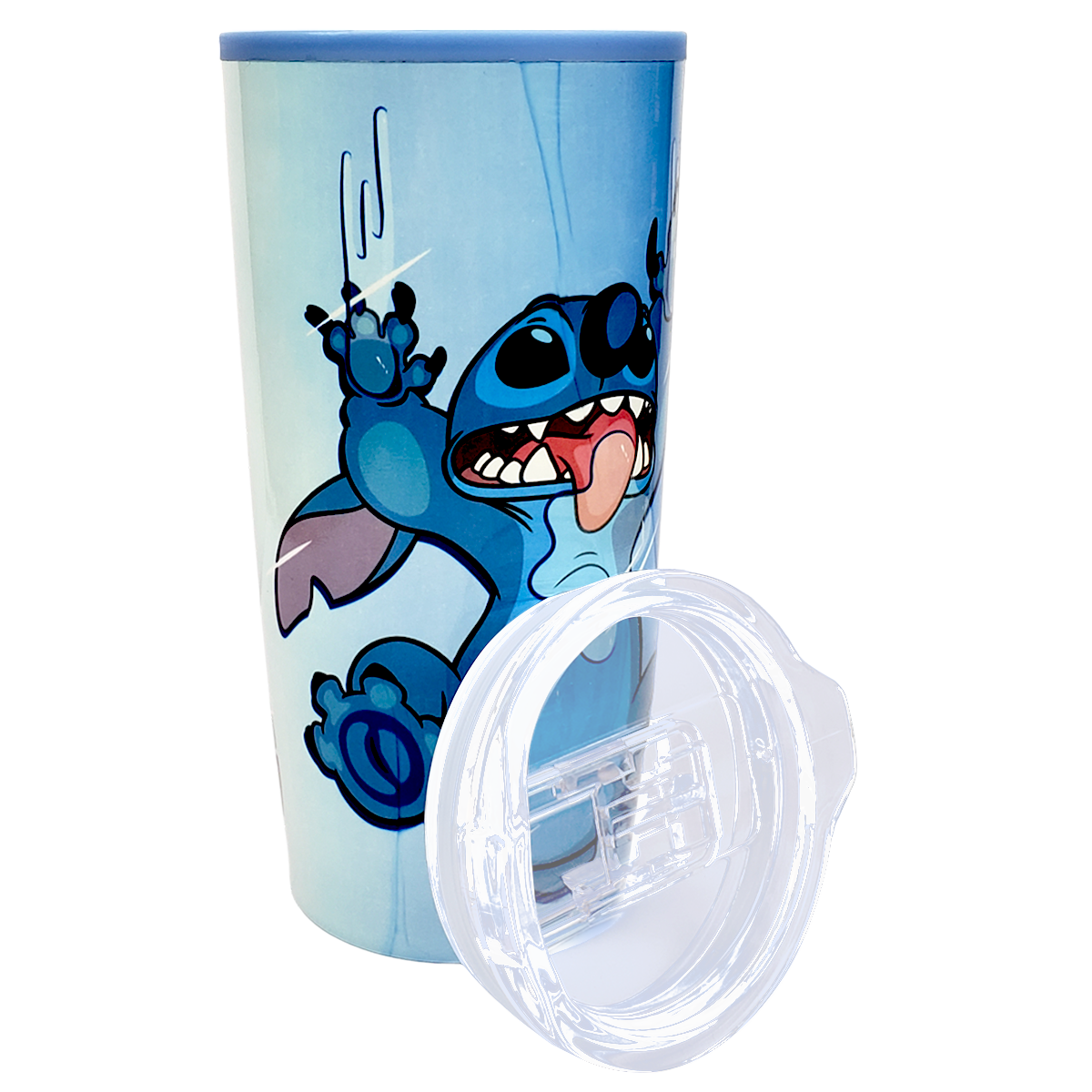 Termo doble pared de acero inoxidable Stitch 450 ml