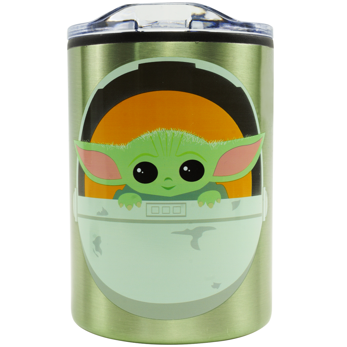 Termo doble pared de acero inoxidable Baby Yoda 350 ml
