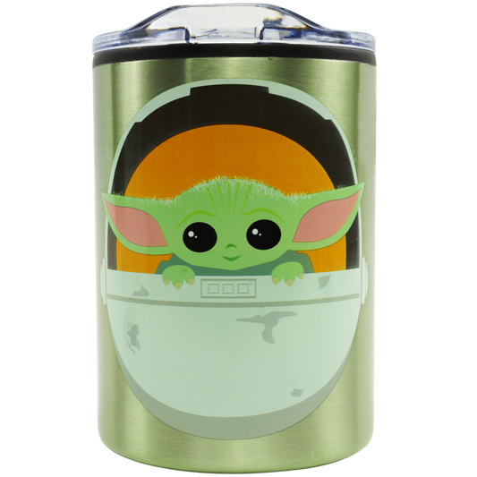 Termo doble pared de acero inoxidable Baby Yoda 350 ml
