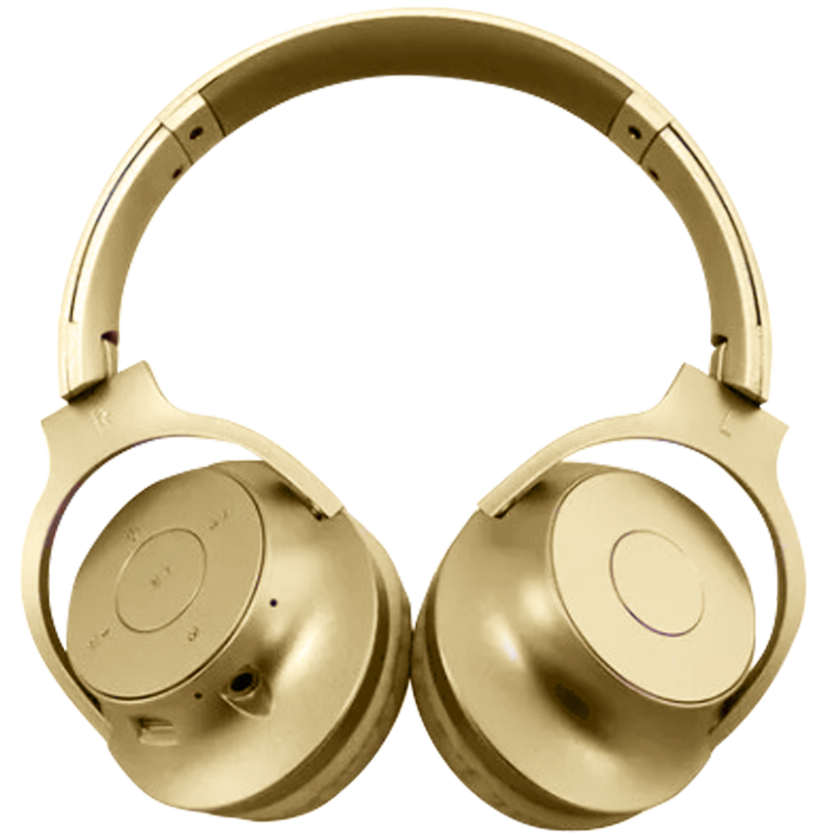 Audífonos Dj bluetooth con batería recargable manos libres - Dorado