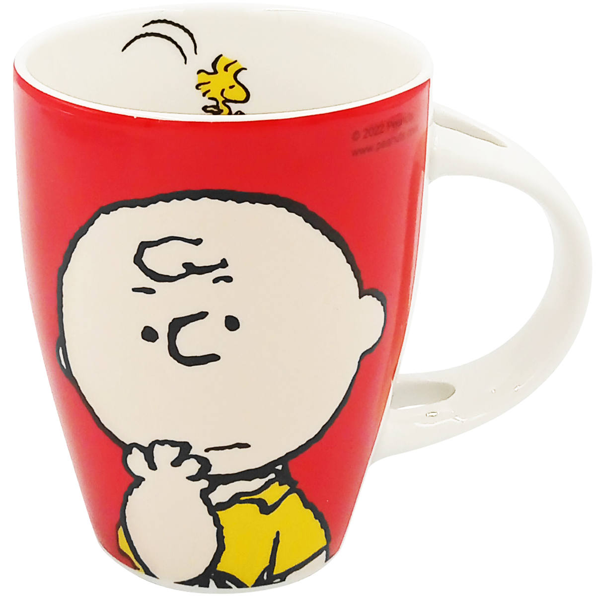 Juego de 2 Tazas de cerámica con cuchara Charly Brown y Snoopy
