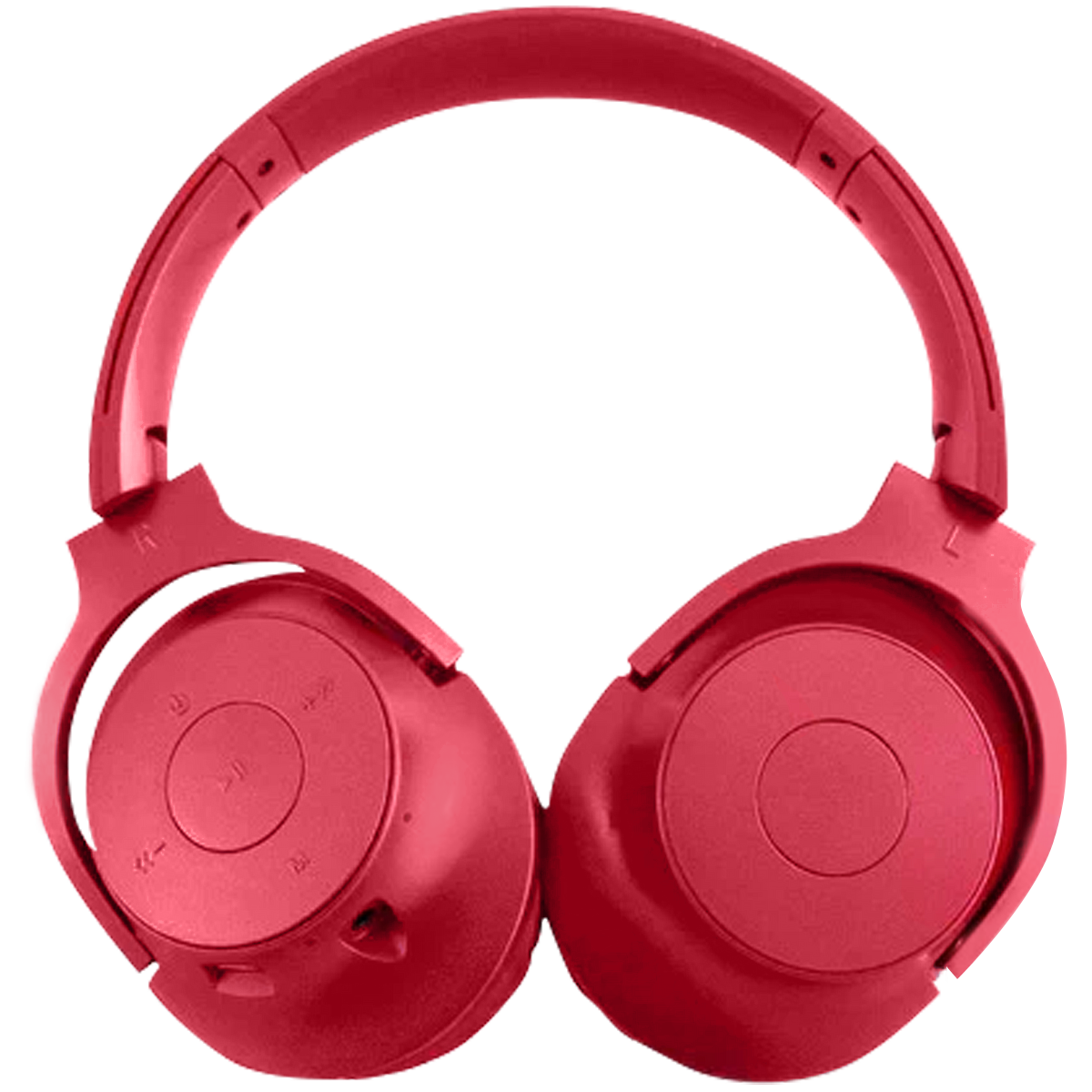 Audífonos Dj bluetooth con batería recargable manos libres - Rojo