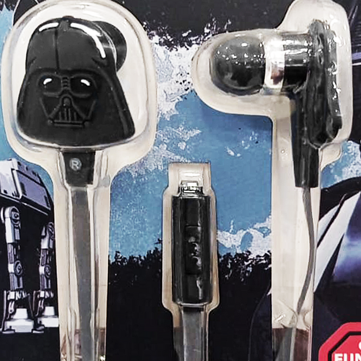 Audífonos manos libres Darth Vader Disney Star Wars sonido estéreo