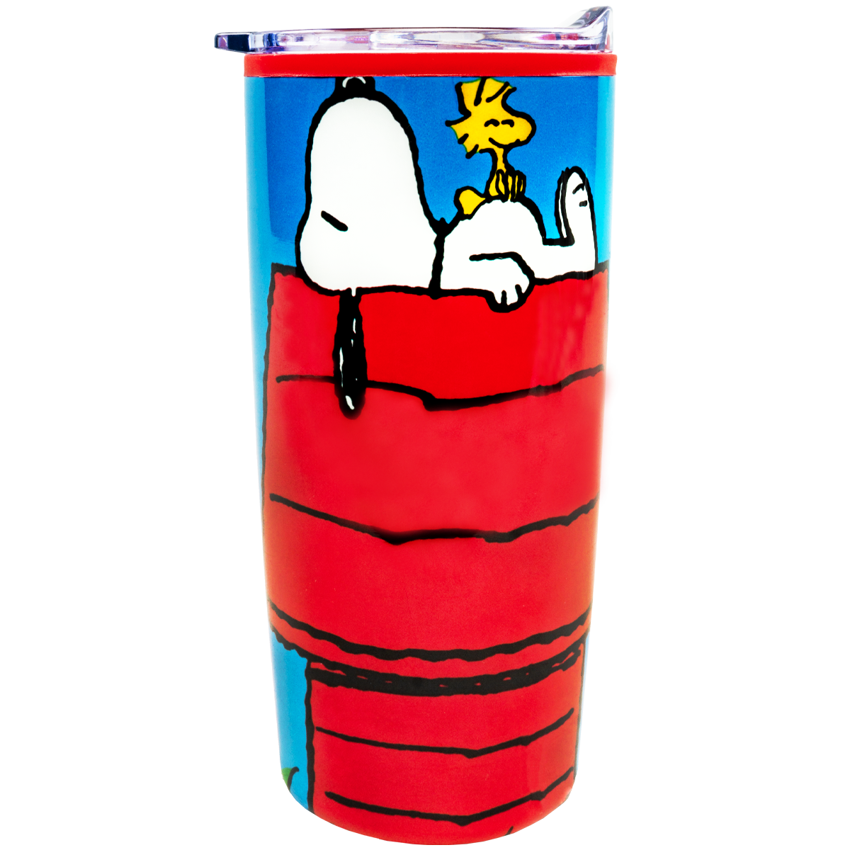 Termo doble pared de acero inoxidable Snoopy 450 ml