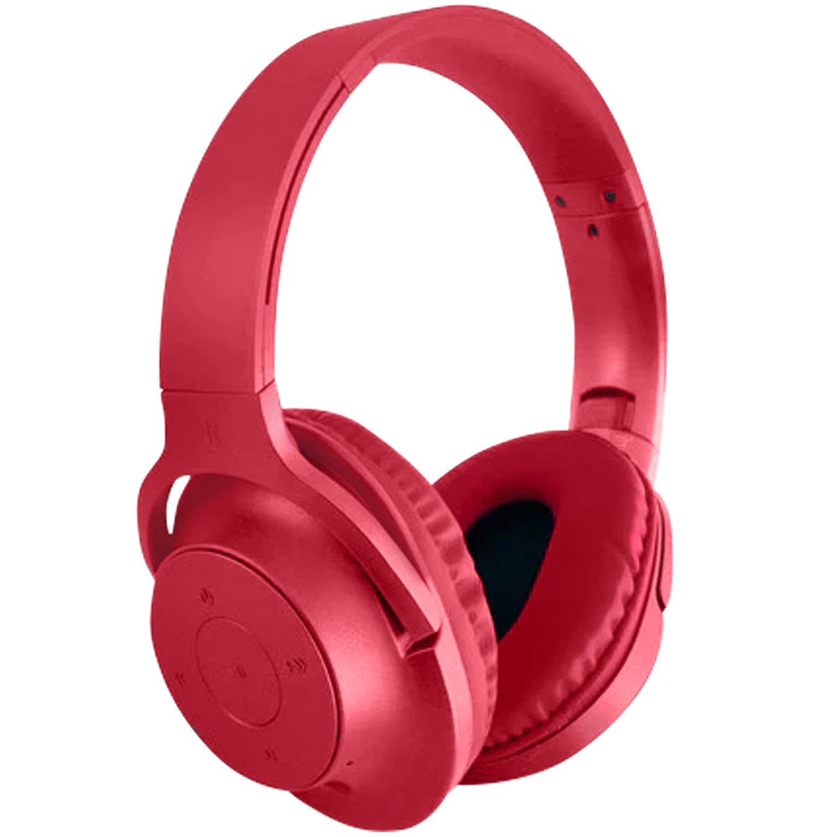 Audífonos Dj bluetooth con batería recargable manos libres - Rojo