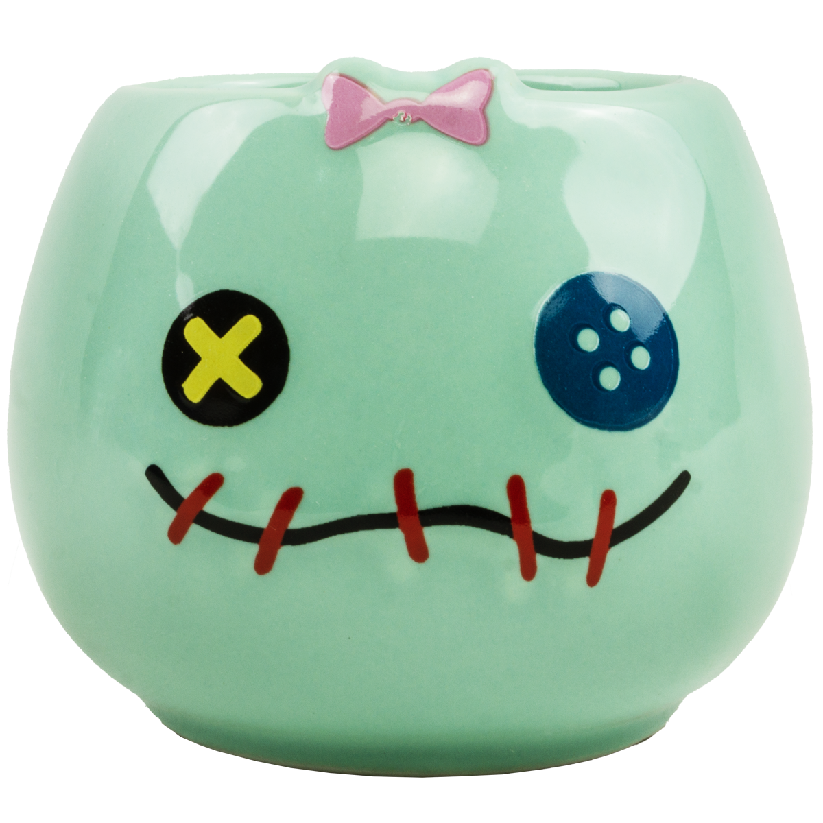 Set 2 Mini tazas dúo coleccionable Stitch y Scrump de cerámica