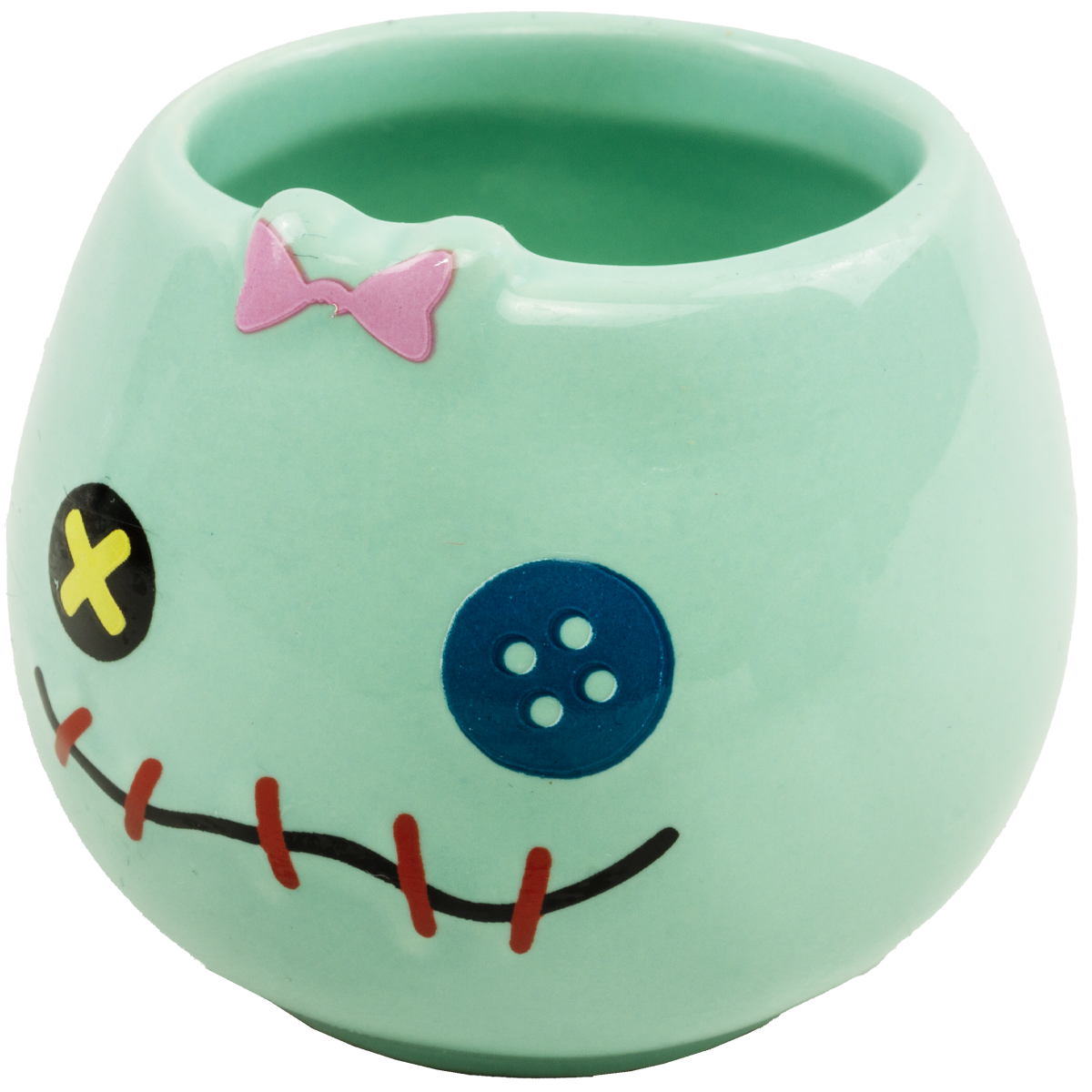 Set 2 Mini tazas dúo coleccionable Stitch y Scrump de cerámica