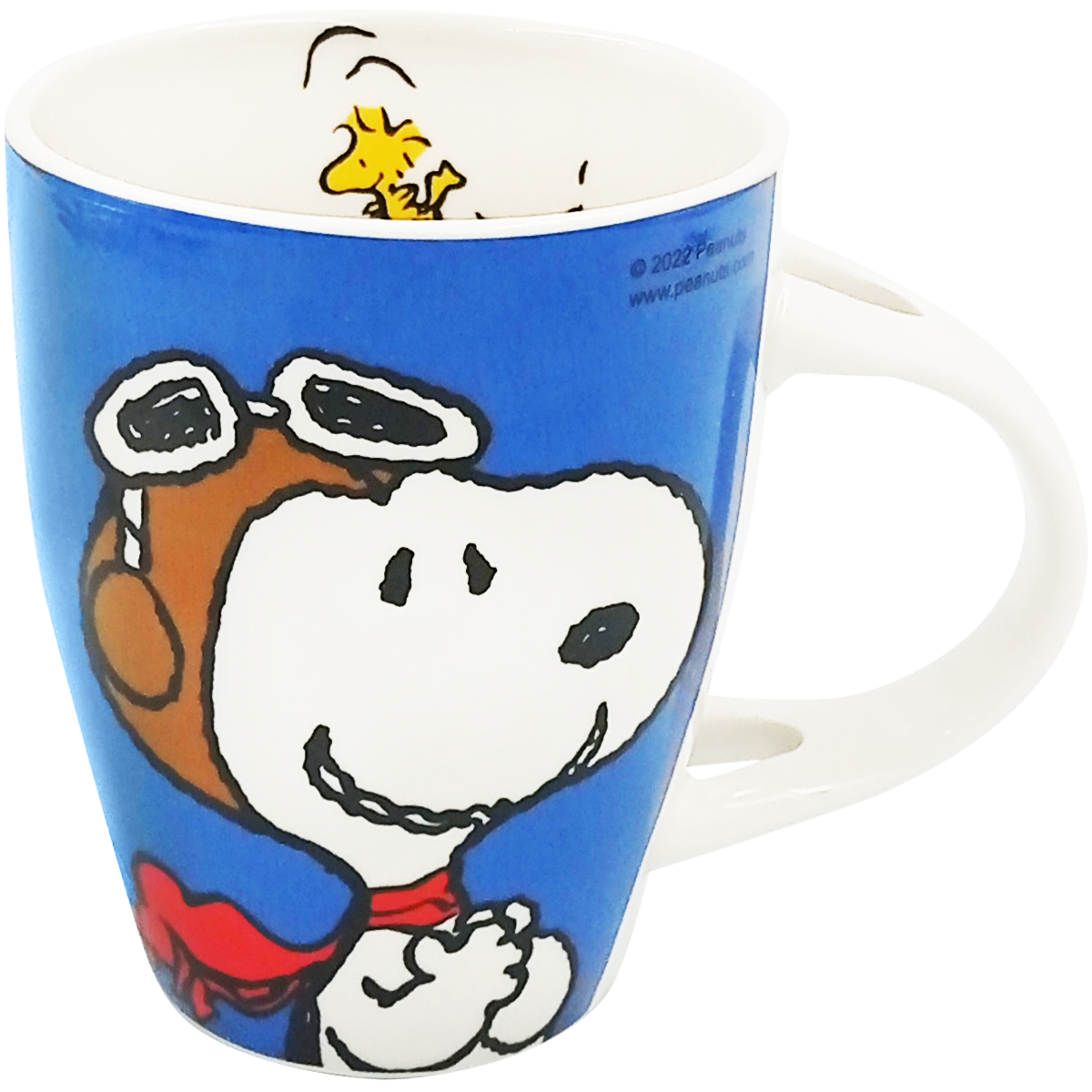 Juego de 2 Tazas de cerámica con cuchara Charly Brown y Snoopy