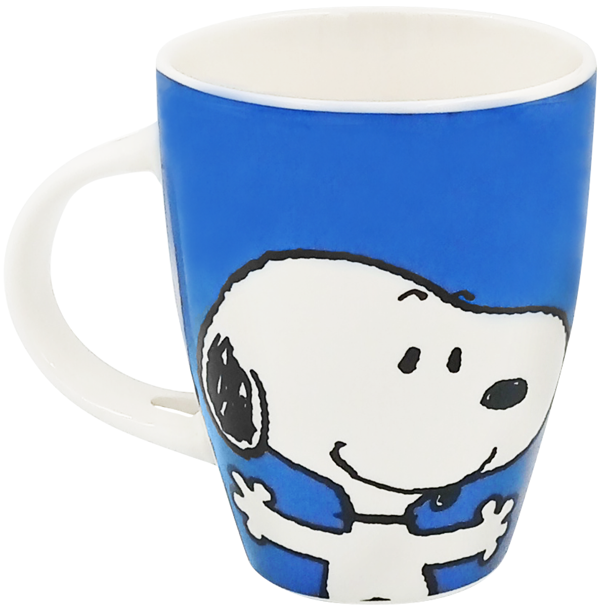 Juego de 2 Tazas de cerámica con cuchara Charly Brown y Snoopy