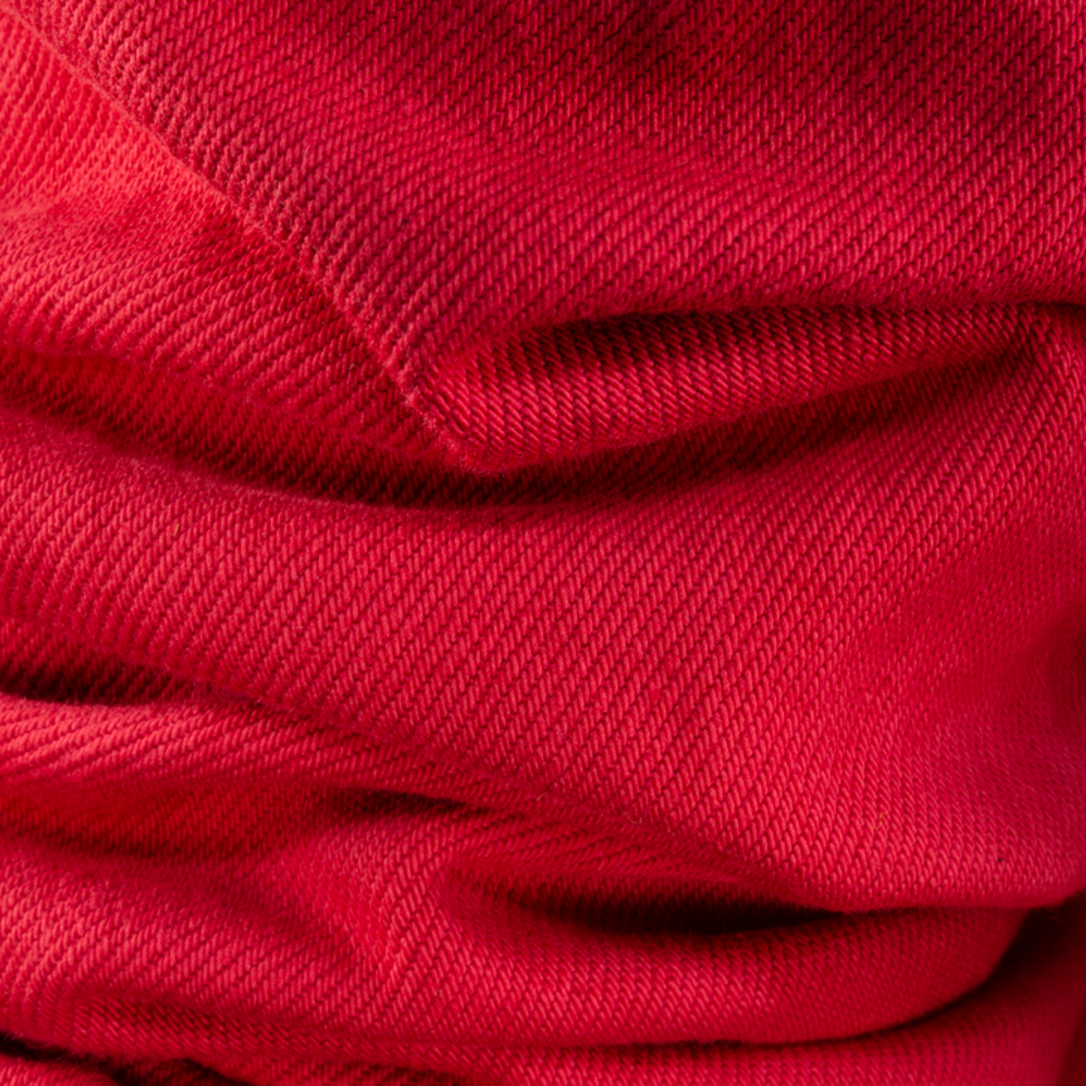 Chamarra de mezclilla tipo vaquero - roja