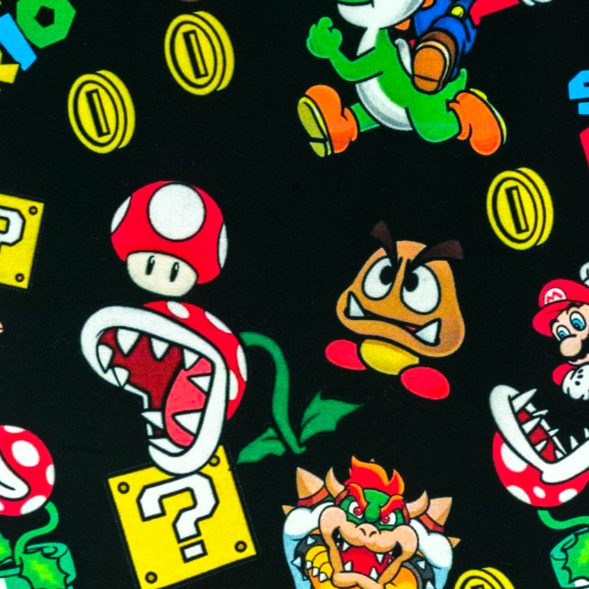 Sudadera hoddie cerrada con gorro - Mario Bros