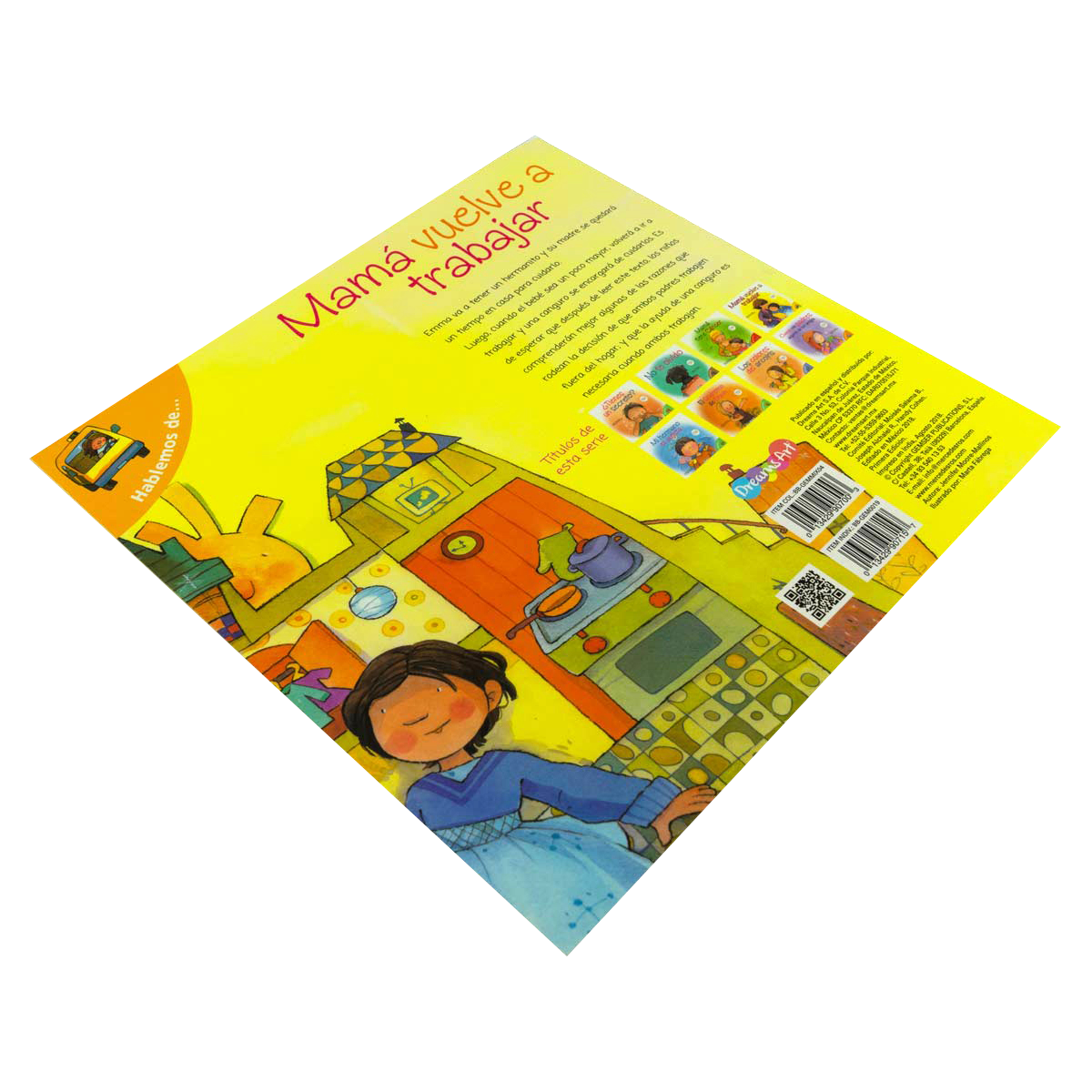 Libro infantil de valores - Mamá vuelve a trabajar