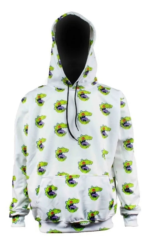 Sudadera hoddie cerrada con gorro - Reptar Rugrats