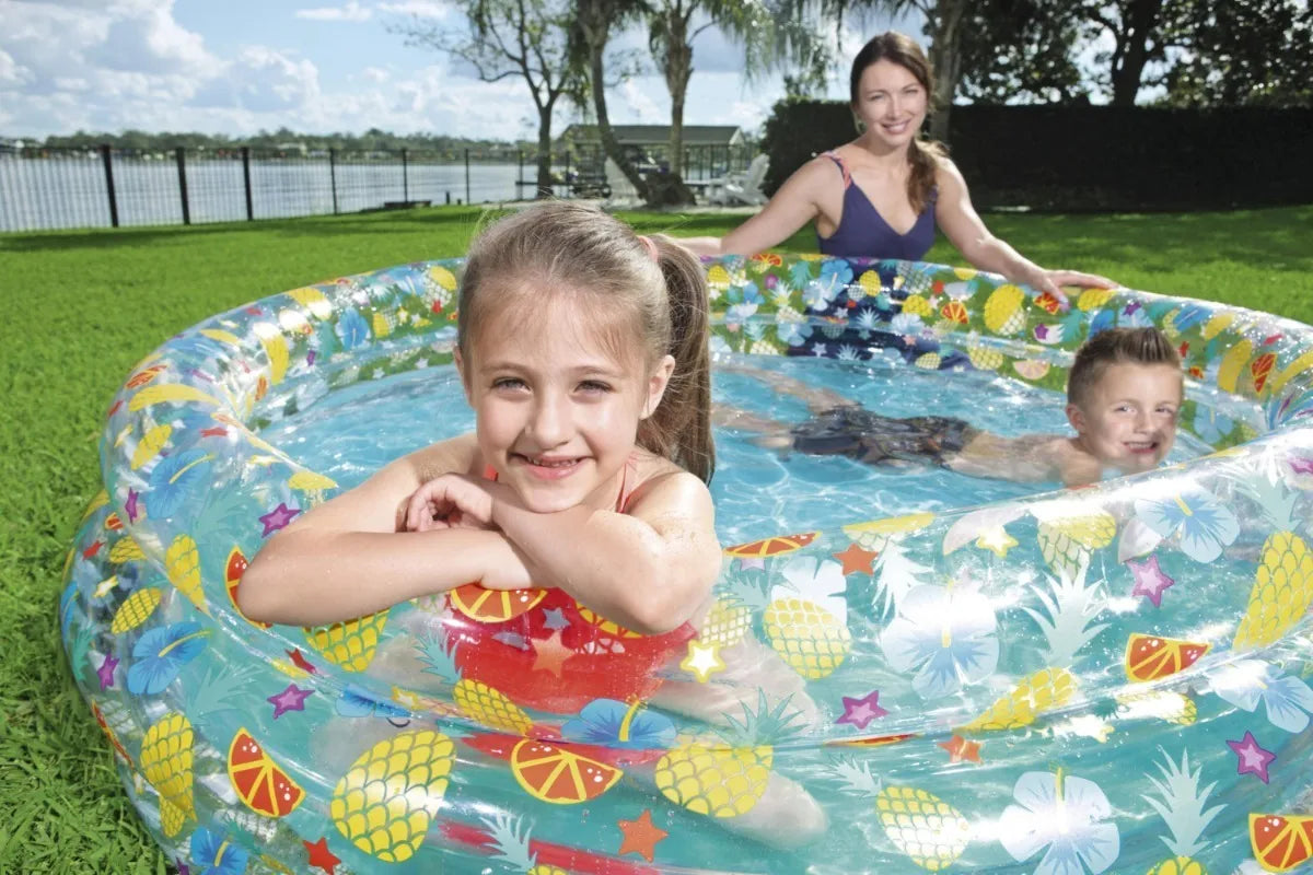 Alberca infantil inflable para jardín
