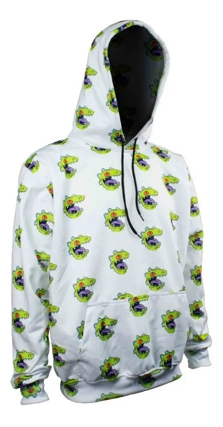 Sudadera hoddie cerrada con gorro - Reptar Rugrats