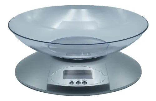 Báscula de cocina gramera con tazón alta precisión y lcd