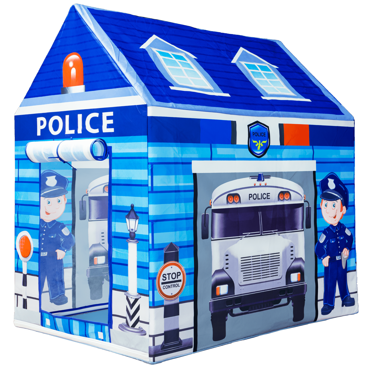 Casa tienda de juegos de policía para aire libre o interior