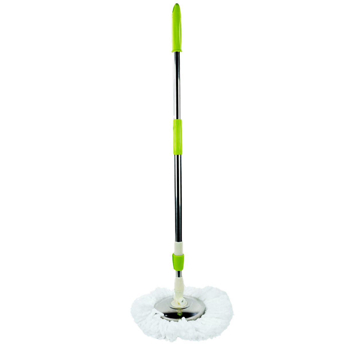 Trapeador mop verde inteligente microfibra exprimidor gira 360°