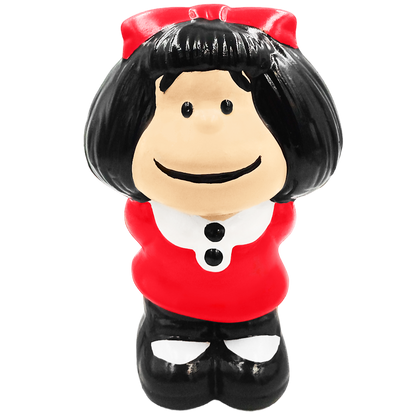 Maceta de Mafalda de cerámica