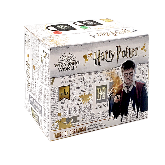 Tarro de cerámica Harry Potter brilla en la oscuridad