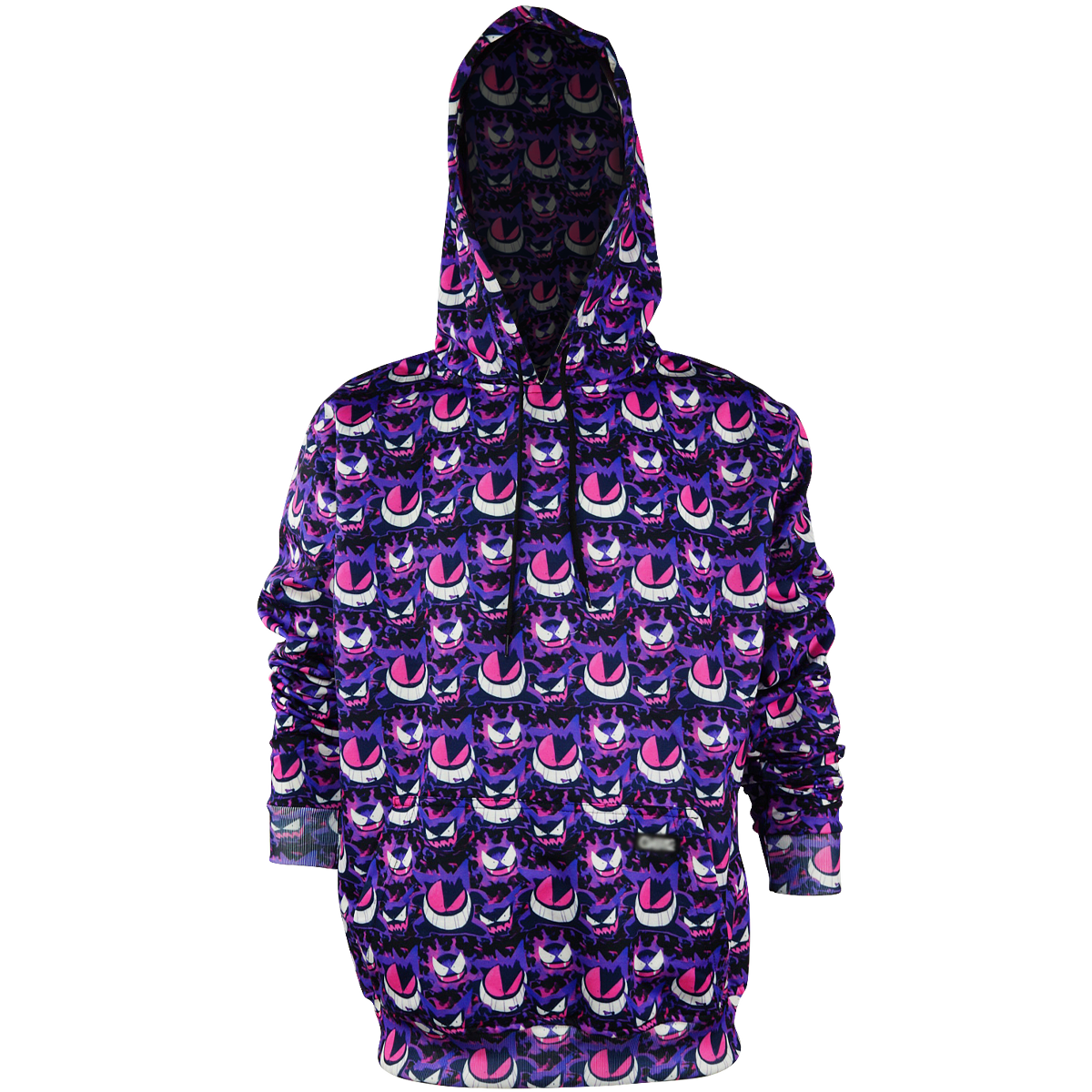 Sudadera hoodie cerrada con gorro - Gengar