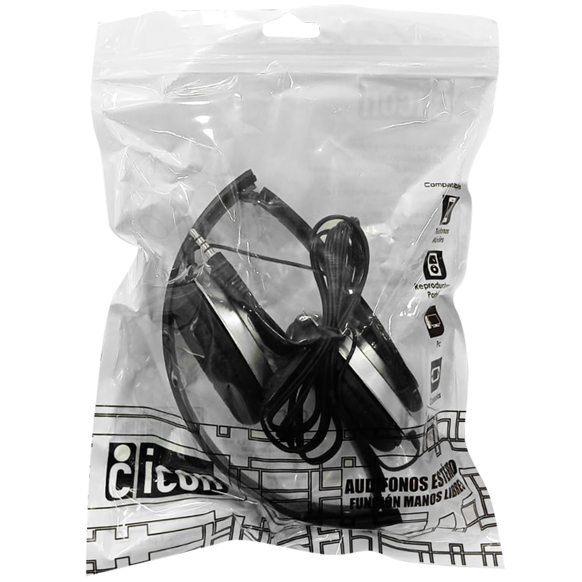 Audífonos estéreo con manos libres Icon