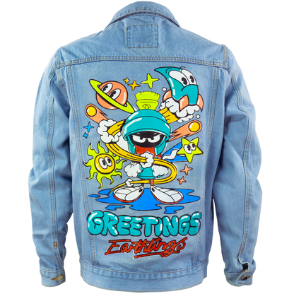 Jeans Estampados Para Chamarras Denim Chamarra De Mezclilla Mujer