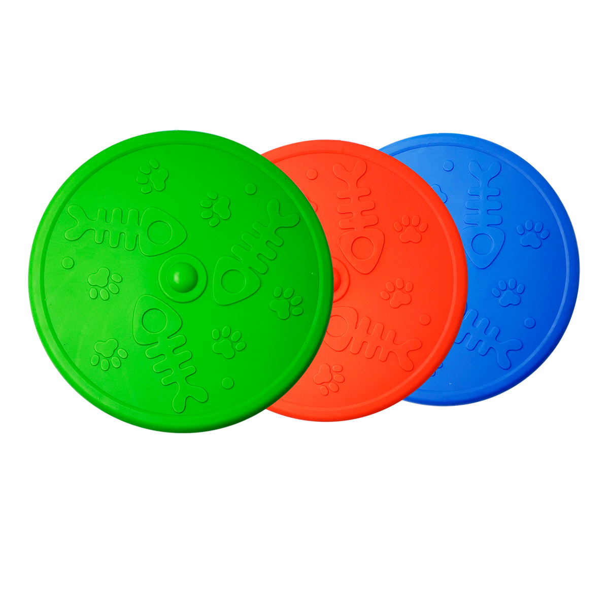 Juguete disco Frisbee para perros - Azul rey