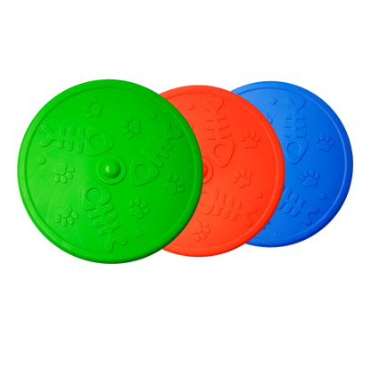 Juguete disco Frisbee para perros - Azul rey