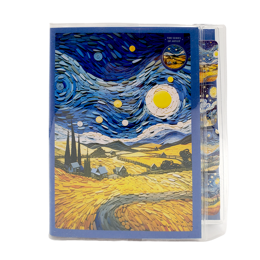 Mini libreta Van Gogh con separadores