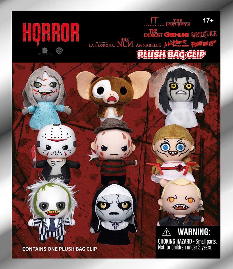 Figura sorpresa clip personajes de terror