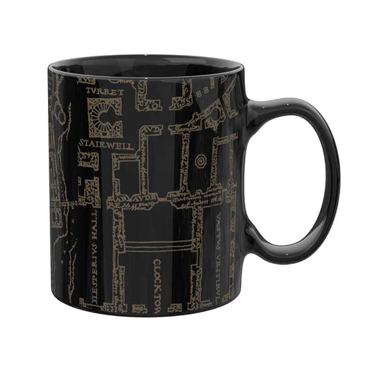 Taza mapa del merodeador de Harry Potter