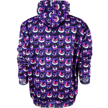 Sudadera hoodie cerrada con gorro - Gengar