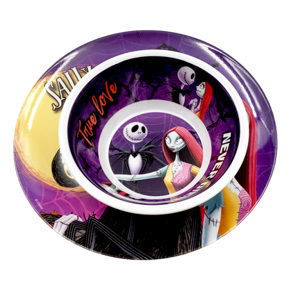 Set de 2 platos Jack y Sally