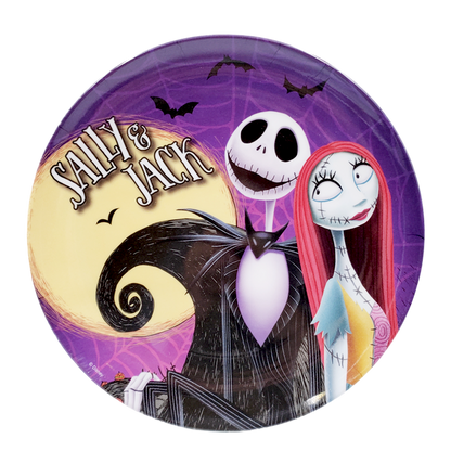 Set de 2 platos Jack y Sally