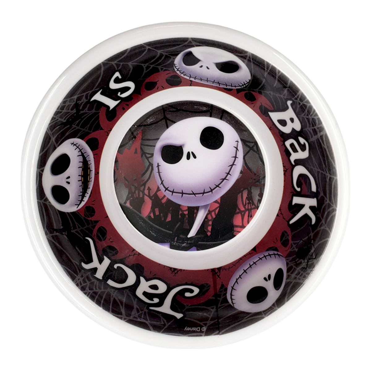 Set de 2 platos el extraño mundo de Jack