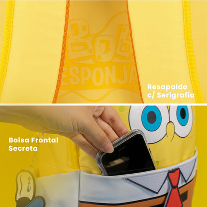 Mochila Bob esponja corbatita