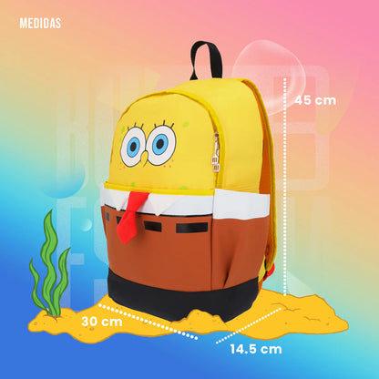 Mochila Bob esponja corbatita