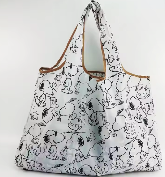 Bolsa ecológica plegable Snoopy