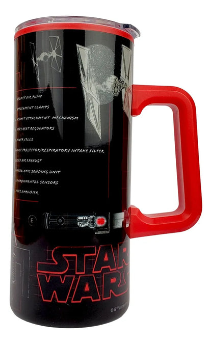Termo doble pared con asa Darth Vader