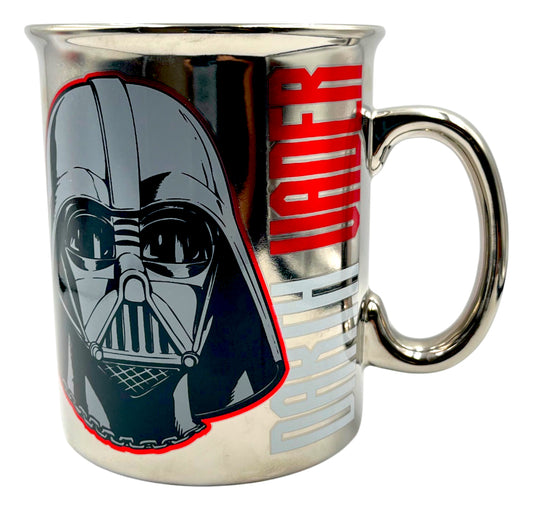 Taza mega metalizada tornasol Darth Vader