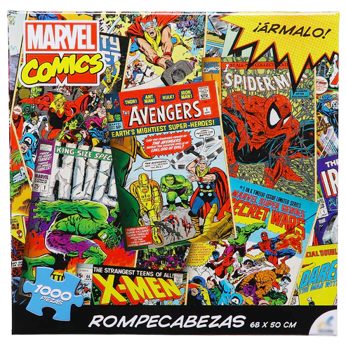 Rompecabezas de colección Marvel comics