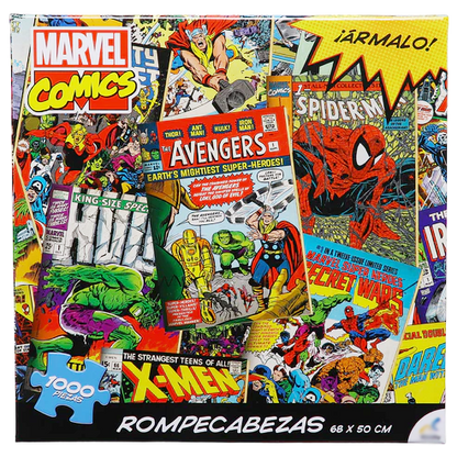 Rompecabezas de colección Marvel comics