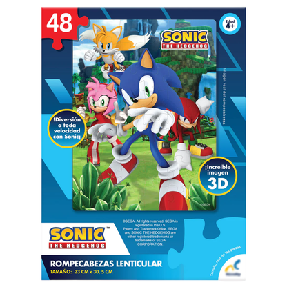 Rompecabezas 3D de Sonic