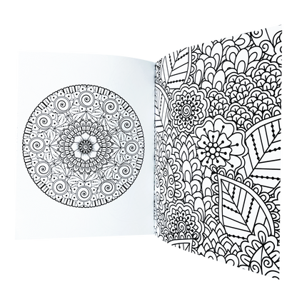 Libro para colorear mandalas - Colores en armonía