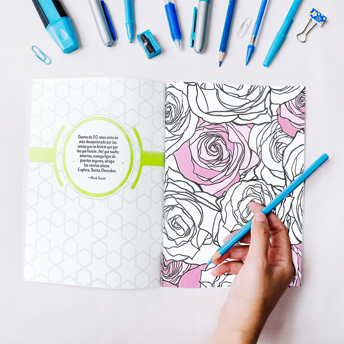 Libro para colorear mandalas - Patrones