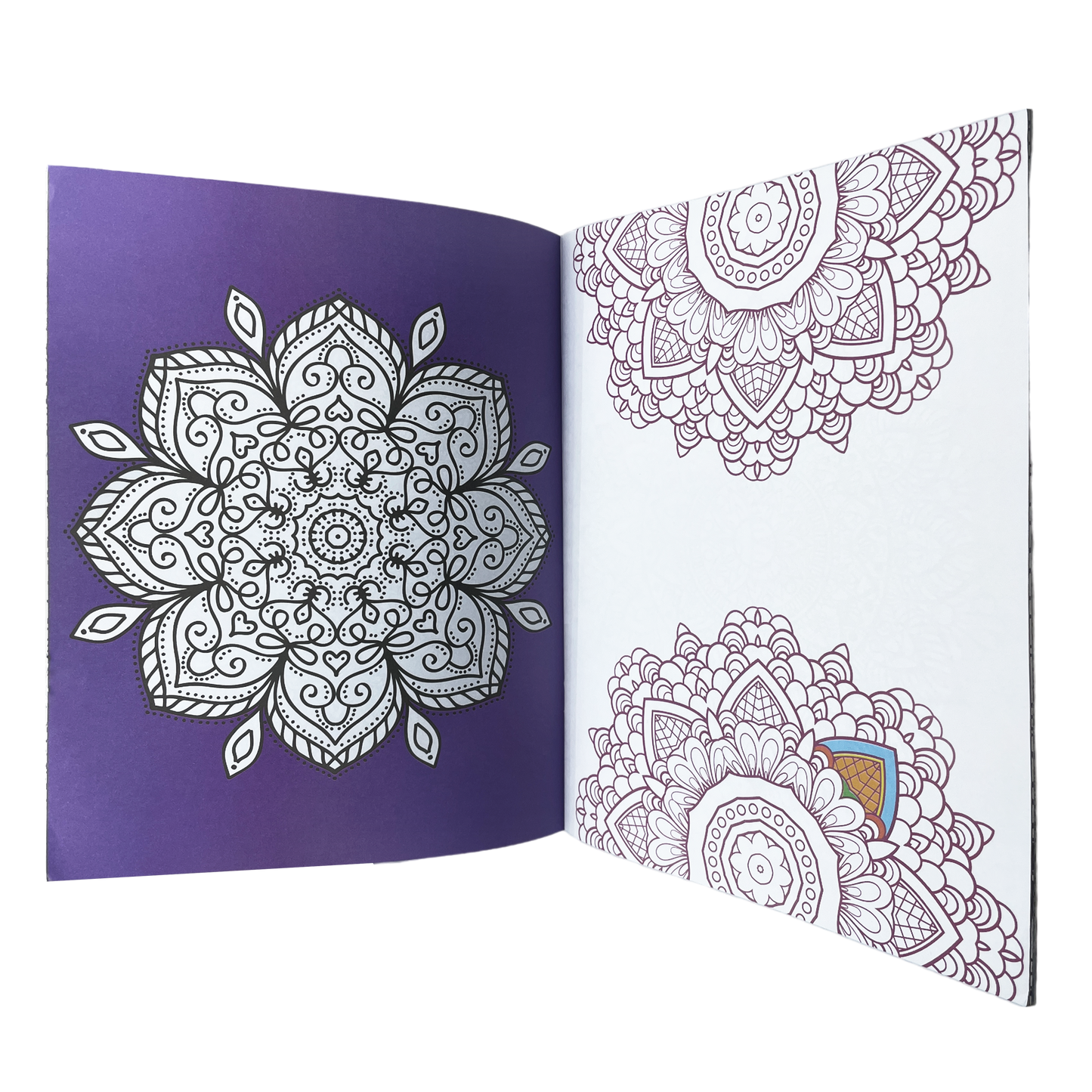 Libro para colorear mandalas - Vida en equilibrio